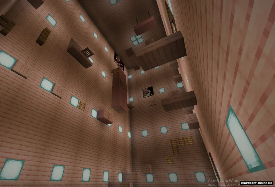 To'rtta blok — Minecraft xarita, rasm 2