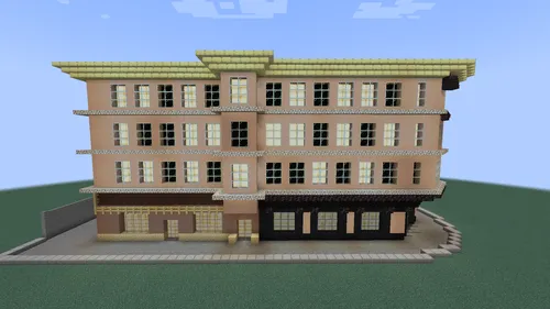 Claude Monet va Arcobaleno restorani — Minecraft xarita, rasm 1