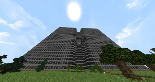 Beton bo'roni — Minecraft xarita, rasm 1