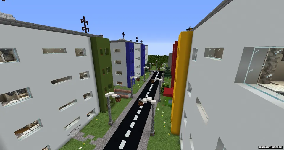 Metro bor kichik shahar — Minecraft xarita, rasm 3
