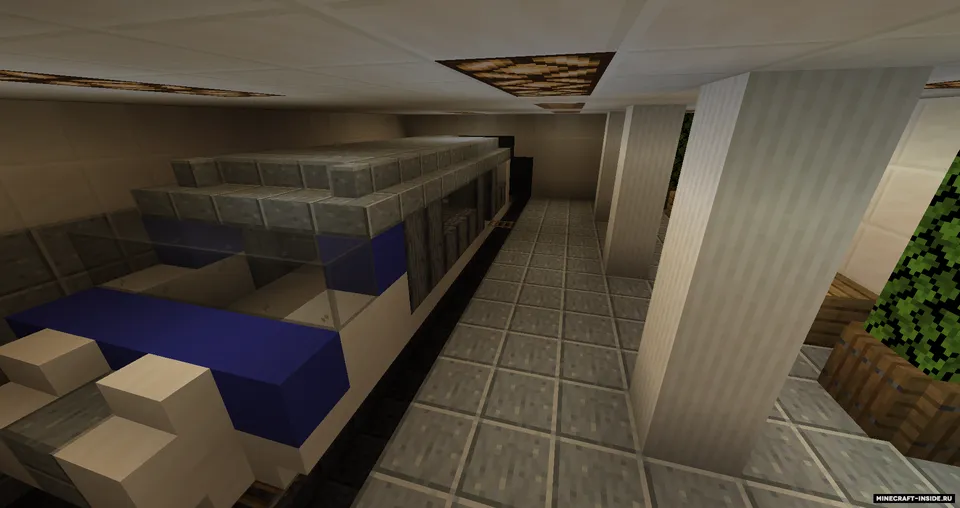 Metro bor kichik shahar — Minecraft xarita, rasm 4