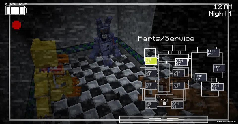Five Nights at Freddy's 2 by XeKyT — Minecraft xarita, rasm 7