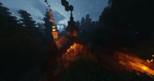 House in the forest — Minecraft xarita, rasm 1