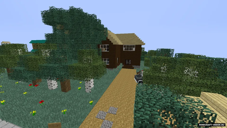 Biryuza dam olish bazasi — Minecraft xarita, rasm 2