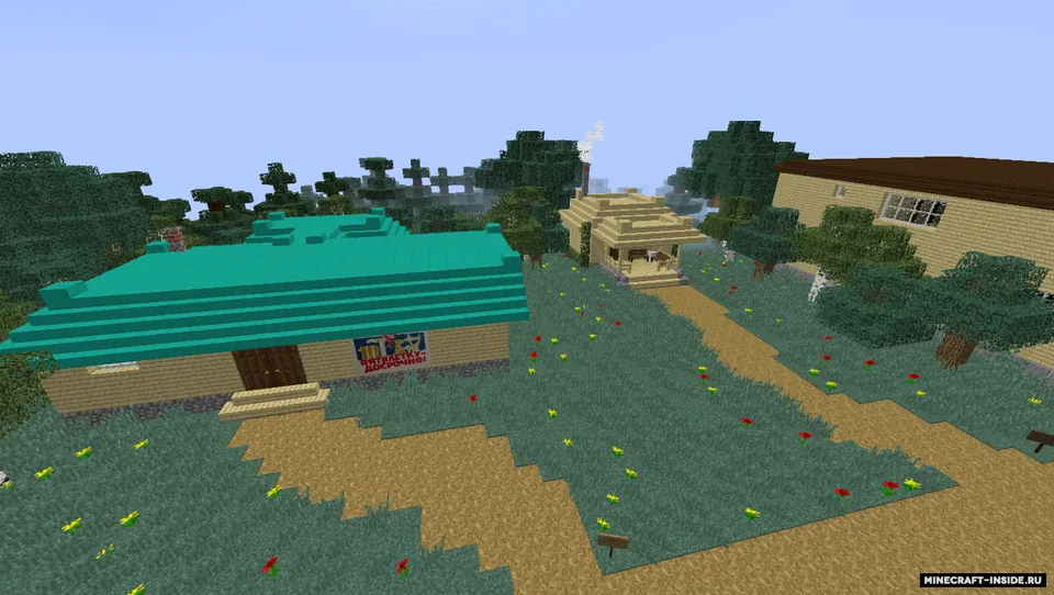 Biryuza dam olish bazasi — Minecraft xarita, rasm 3