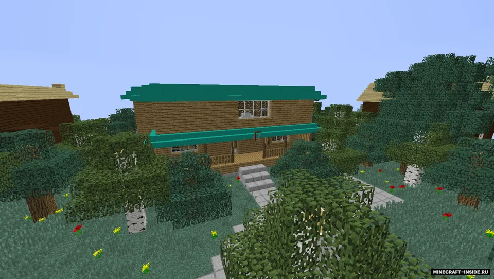 Biryuza dam olish bazasi — Minecraft xarita, rasm 4