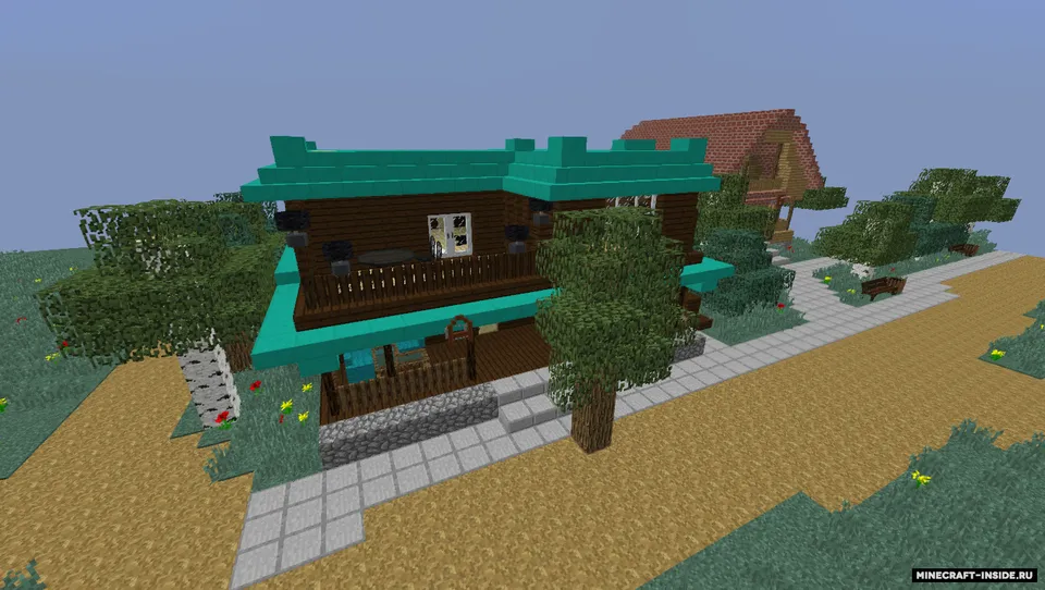 Biryuza dam olish bazasi — Minecraft xarita, rasm 7