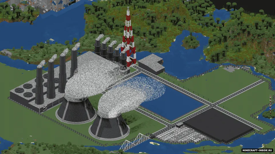 Tilki shahri (Fox-Land) — Minecraft xarita, rasm 2