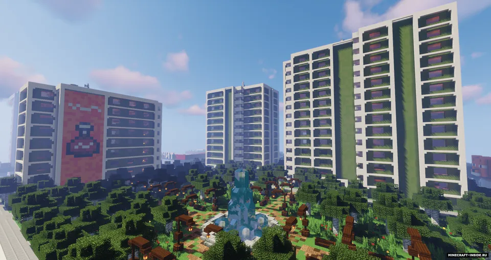 Tilki shahri (Fox-Land) — Minecraft xarita, rasm 7