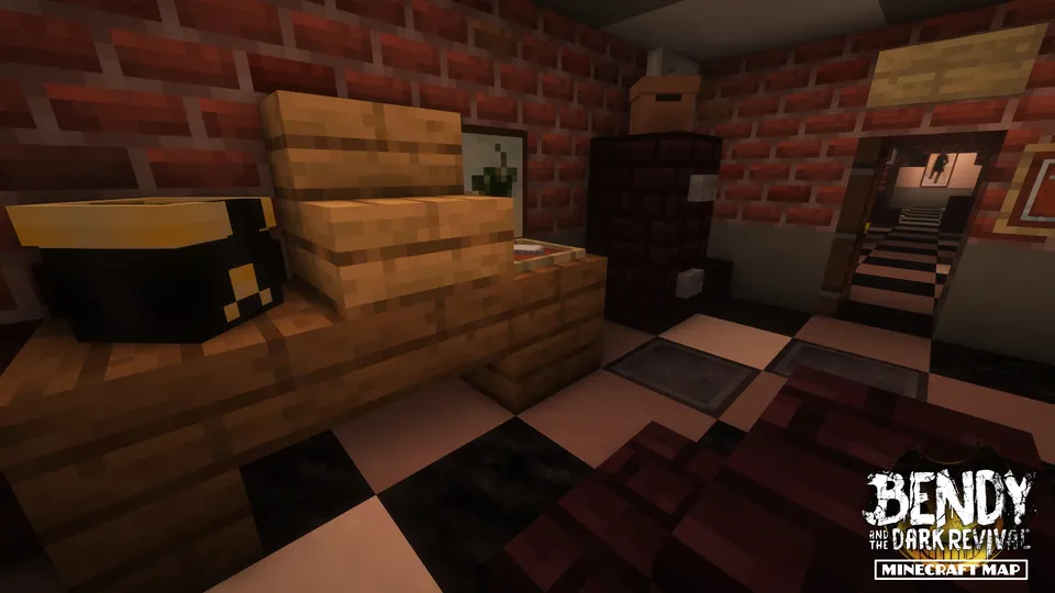 Bendy and the Dark Revival Vanilla — Minecraft xarita, rasm 4