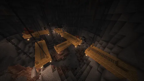 Lost in mines — Minecraft xarita, rasm 1