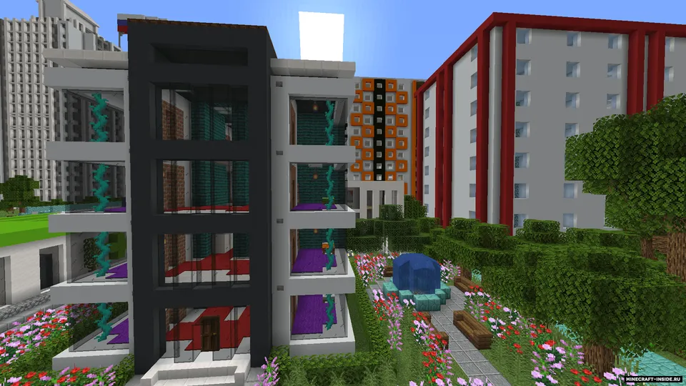 The Harvest City v0.4 — Minecraft xarita, rasm 2