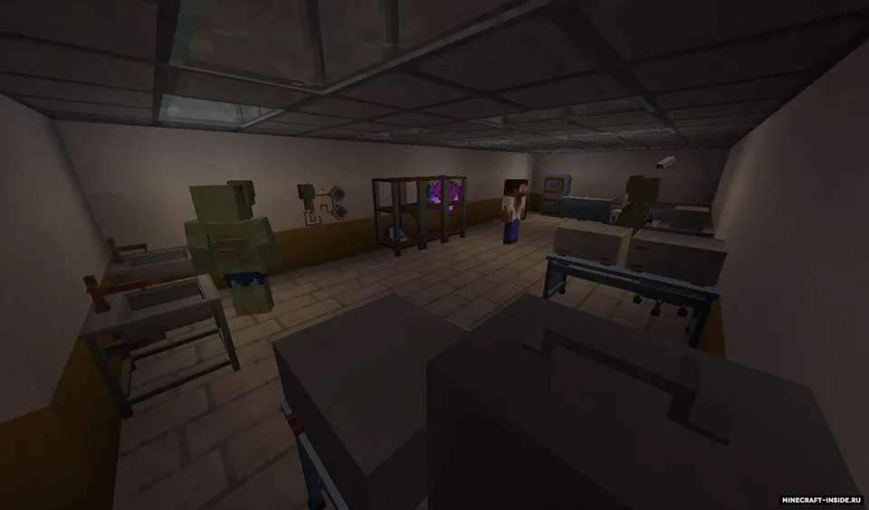 14-sonli bunker - Saturn — Minecraft xarita, rasm 2