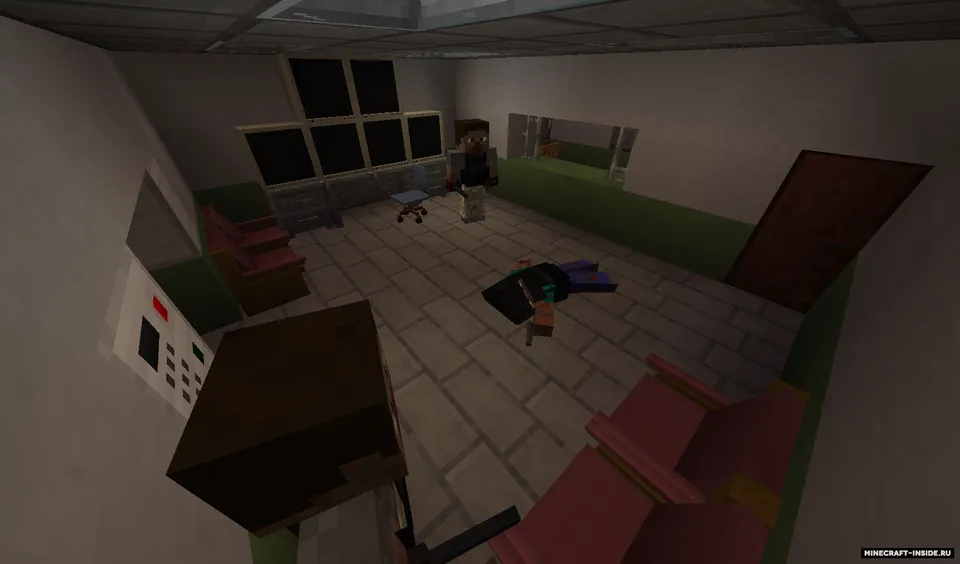 14-sonli bunker - Saturn — Minecraft xarita, rasm 3