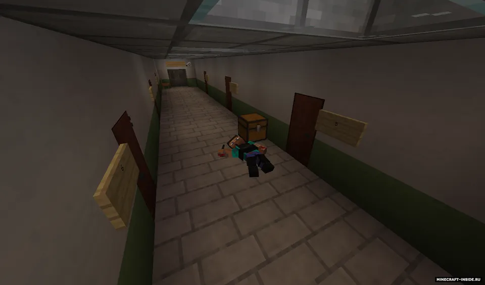 14-sonli bunker - Saturn — Minecraft xarita, rasm 4