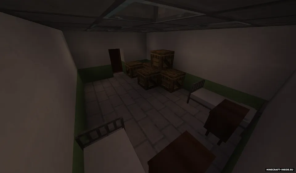 14-sonli bunker - Saturn — Minecraft xarita, rasm 5