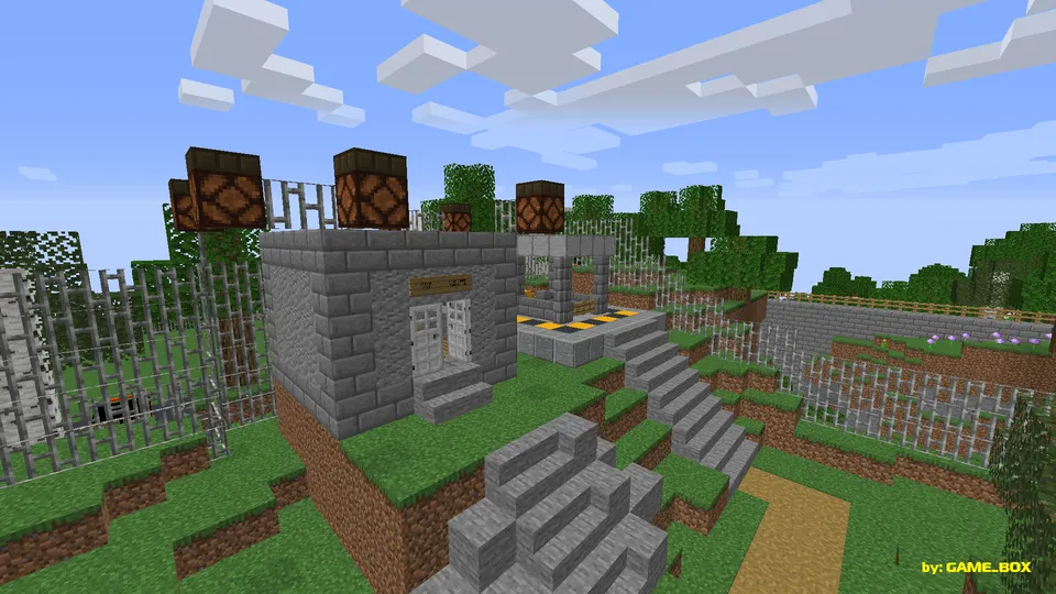 Fallout bunkeri — Minecraft xarita, rasm 6