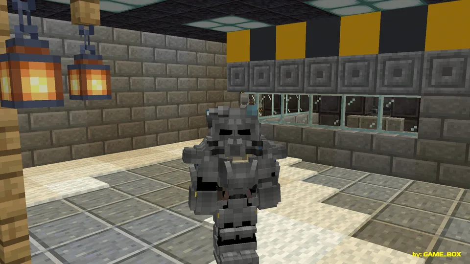 Fallout bunkeri — Minecraft xarita, rasm 7