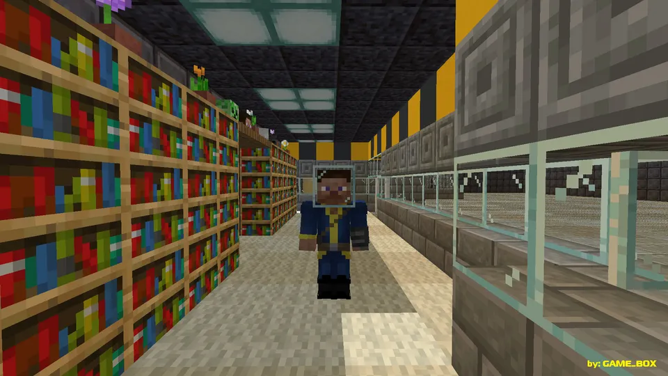 Fallout bunkeri — Minecraft xarita, rasm 8