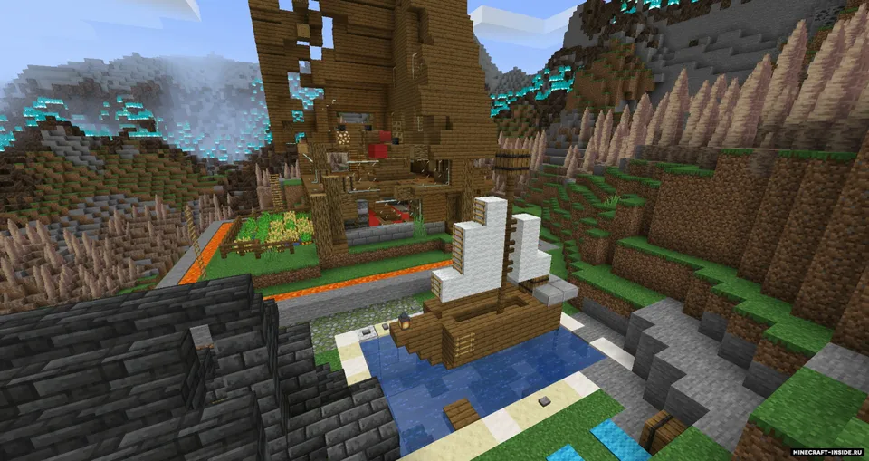PvP arena: halqa — Minecraft xarita, rasm 2