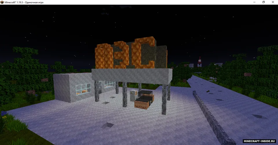 Kiselevsk rus shahri — Minecraft xarita, rasm 5