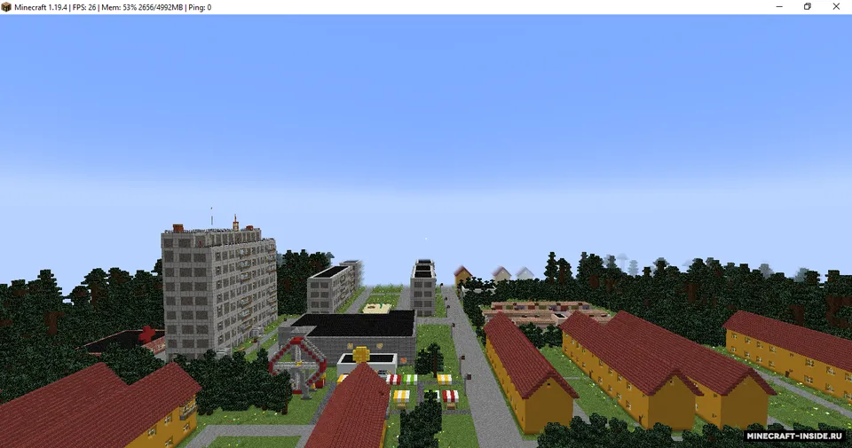 Kiselevsk rus shahri — Minecraft xarita, rasm 6