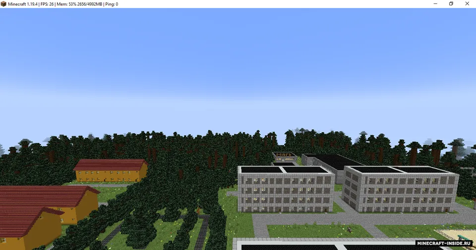 Kiselevsk rus shahri — Minecraft xarita, rasm 7