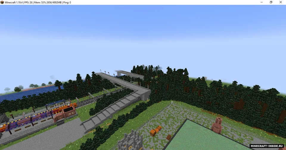 Kiselevsk rus shahri — Minecraft xarita, rasm 8