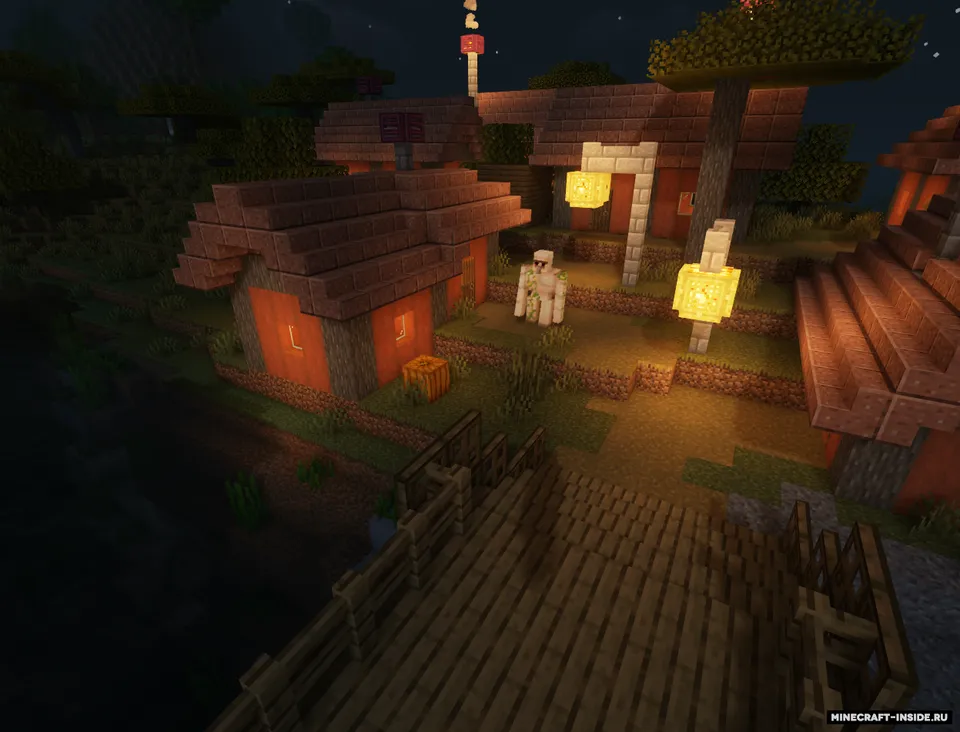 Acacia village — Minecraft xarita, rasm 3