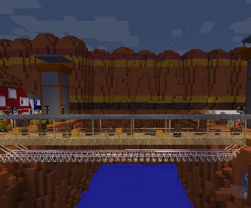 Fermadagi merganlar — Minecraft xarita, rasm 1