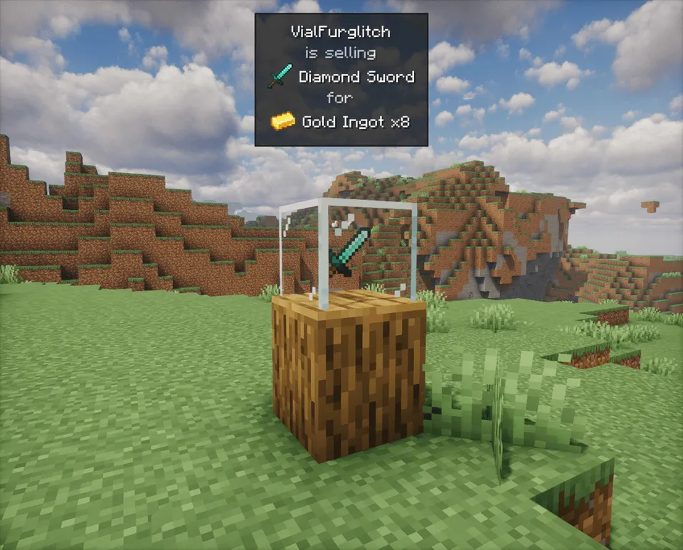 Vending Block: Restocked — Minecraft mod, rasm 2