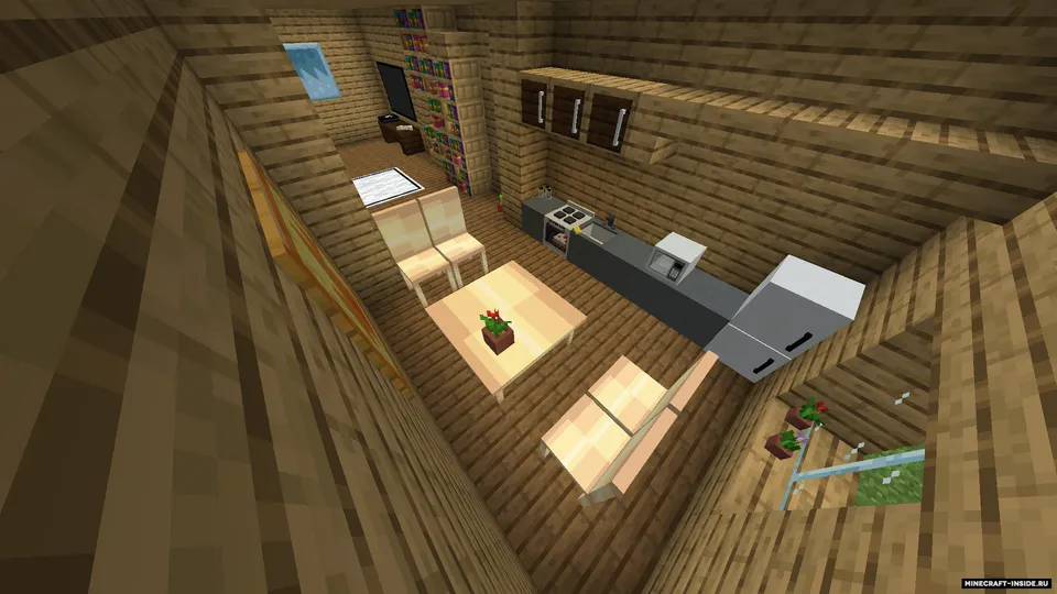 Interactive House — Minecraft xarita, rasm 2