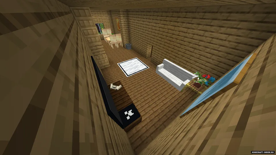 Interactive House — Minecraft xarita, rasm 3