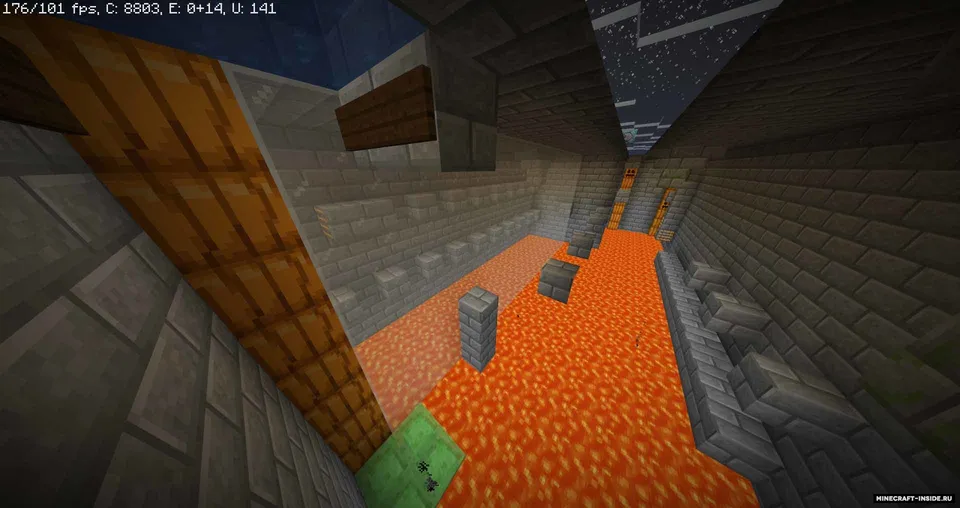 Adventure Mayhem: PTSaBB — Minecraft xarita, rasm 3