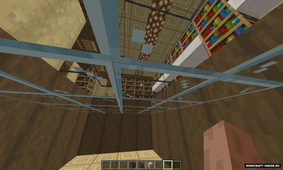 Hide and seek wits secret rooms — Minecraft xarita, rasm 5