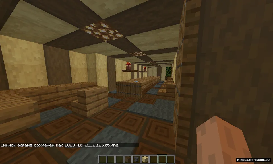 Hide and seek wits secret rooms — Minecraft xarita, rasm 6