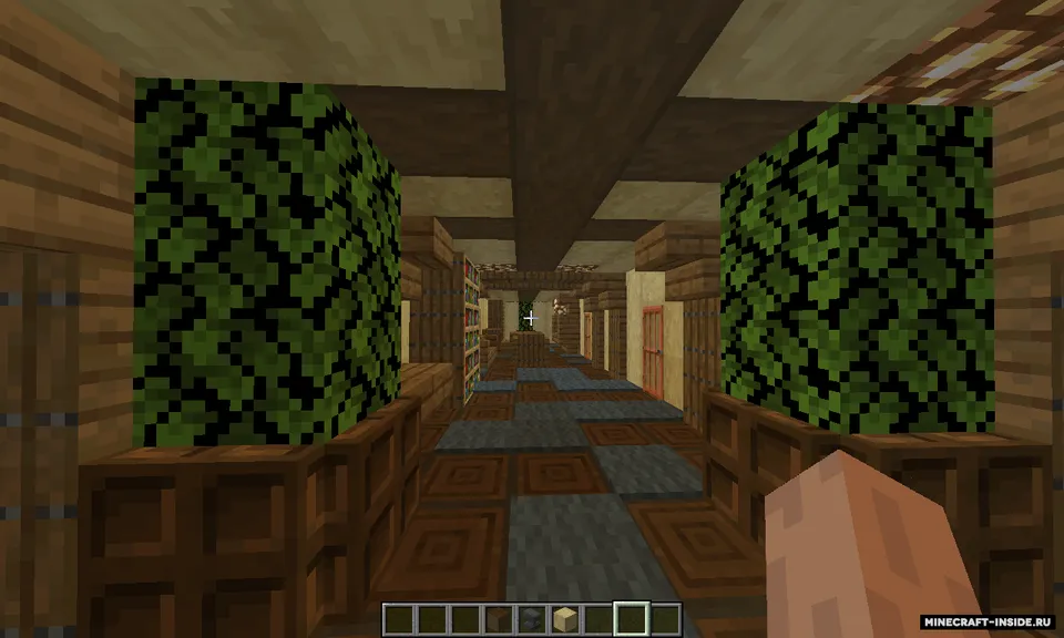 Hide and seek wits secret rooms — Minecraft xarita, rasm 7