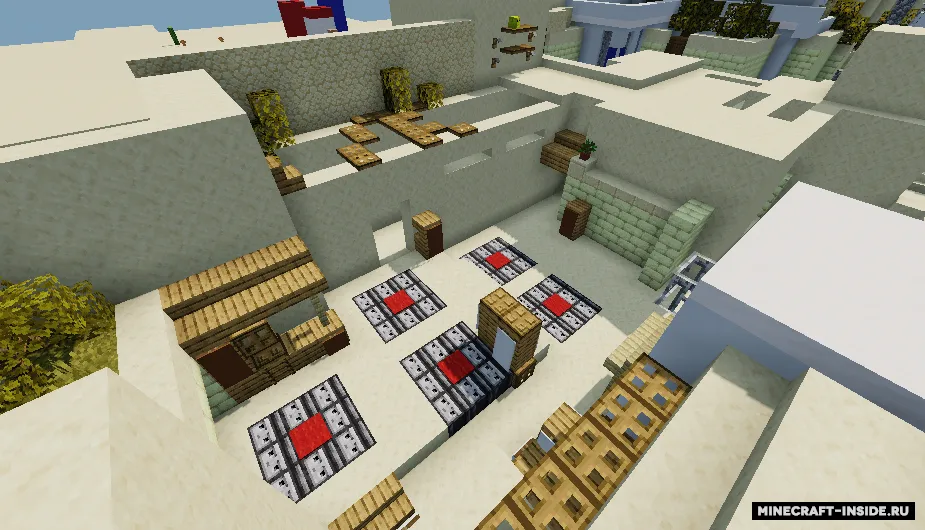 Sandstone - o'qotar qurolli PvP — Minecraft xarita, rasm 3