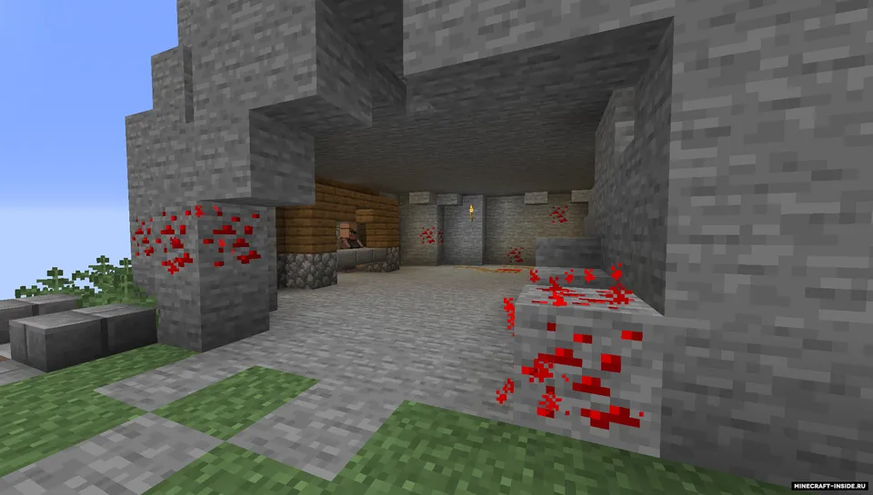 Bedwars "Tepaliklar" — Minecraft xarita, rasm 4