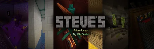 Steve's Adventures — Minecraft xarita, rasm 1