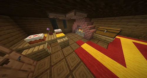 Dahshatli tun — Minecraft xarita, rasm 1