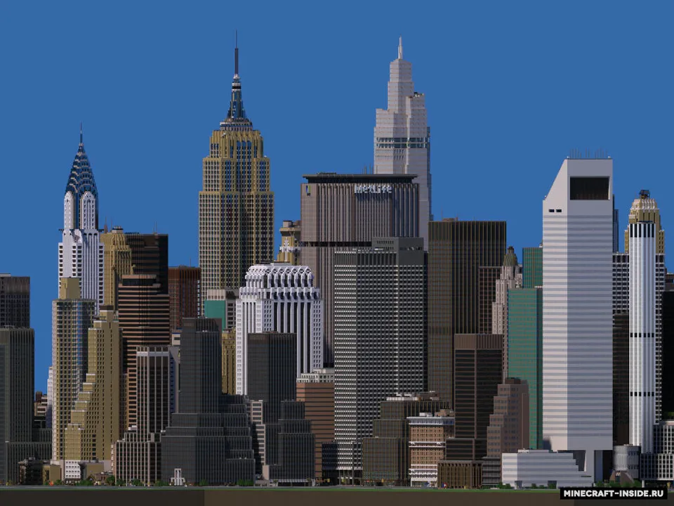 Midtown Manhattan New York City — Minecraft xarita, rasm 3