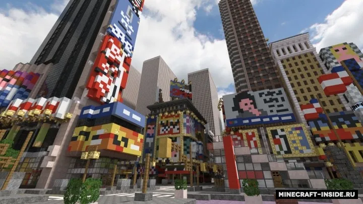 Midtown Manhattan New York City — Minecraft xarita, rasm 6