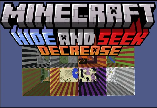 Hide And Seek: Decrease — Minecraft xarita, rasm 1