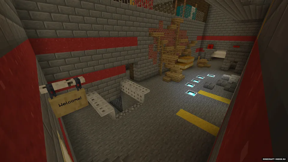 Factory Oilrig - 5v5 — Minecraft xarita, rasm 3