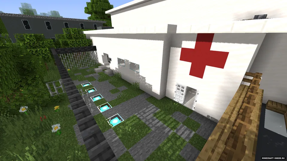 Hospital - 5v5, 4v4, 3v3 — Minecraft xarita, rasm 3