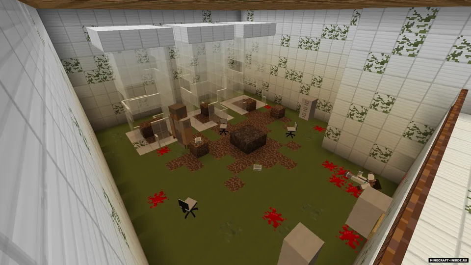 T-Virus: 4-bob - 404-missiya — Minecraft xarita, rasm 8