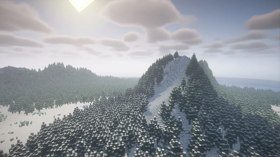 Snow Valley — Minecraft xarita, rasm 4