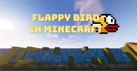 Flappy bird in Minecraft by Maximische