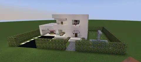 MinecraftTop4ik'dan modern uy